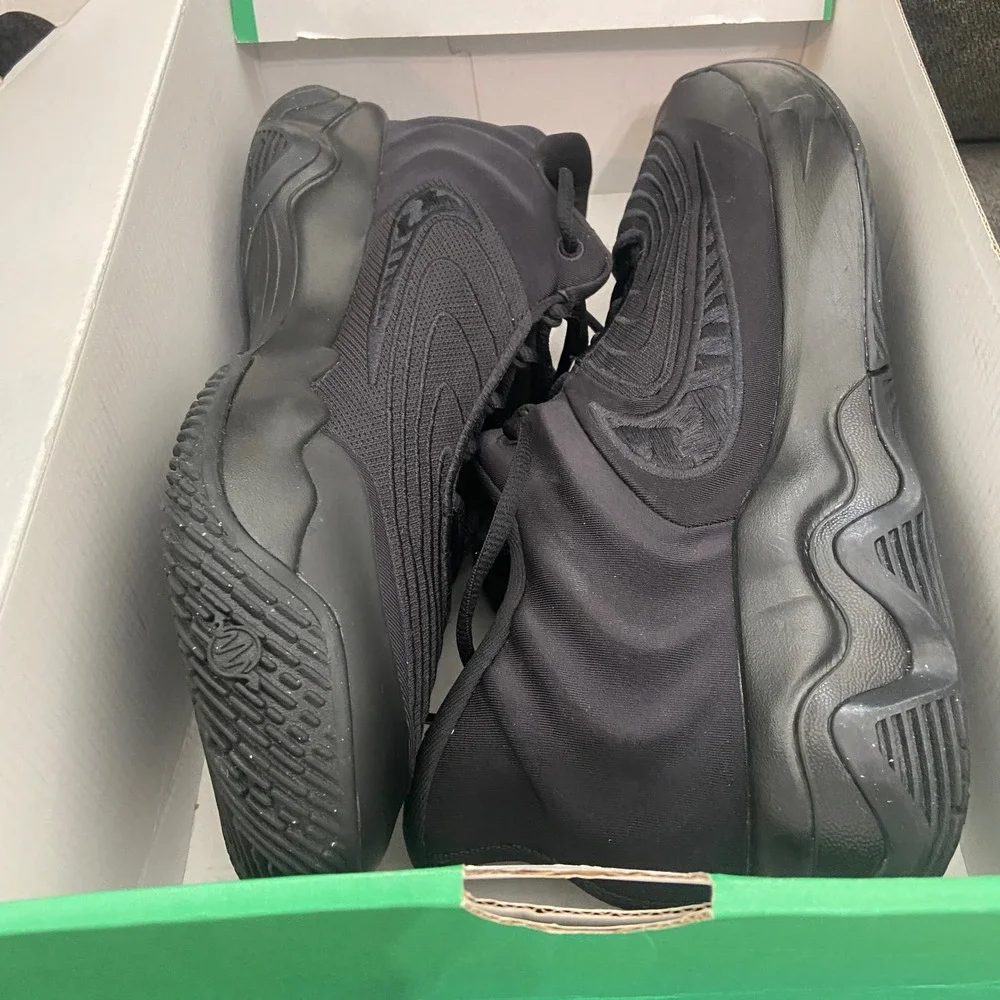 Nike Giannis Immortality 4 Mens 13 Triple Black Basketball Athletic FQ3680-003